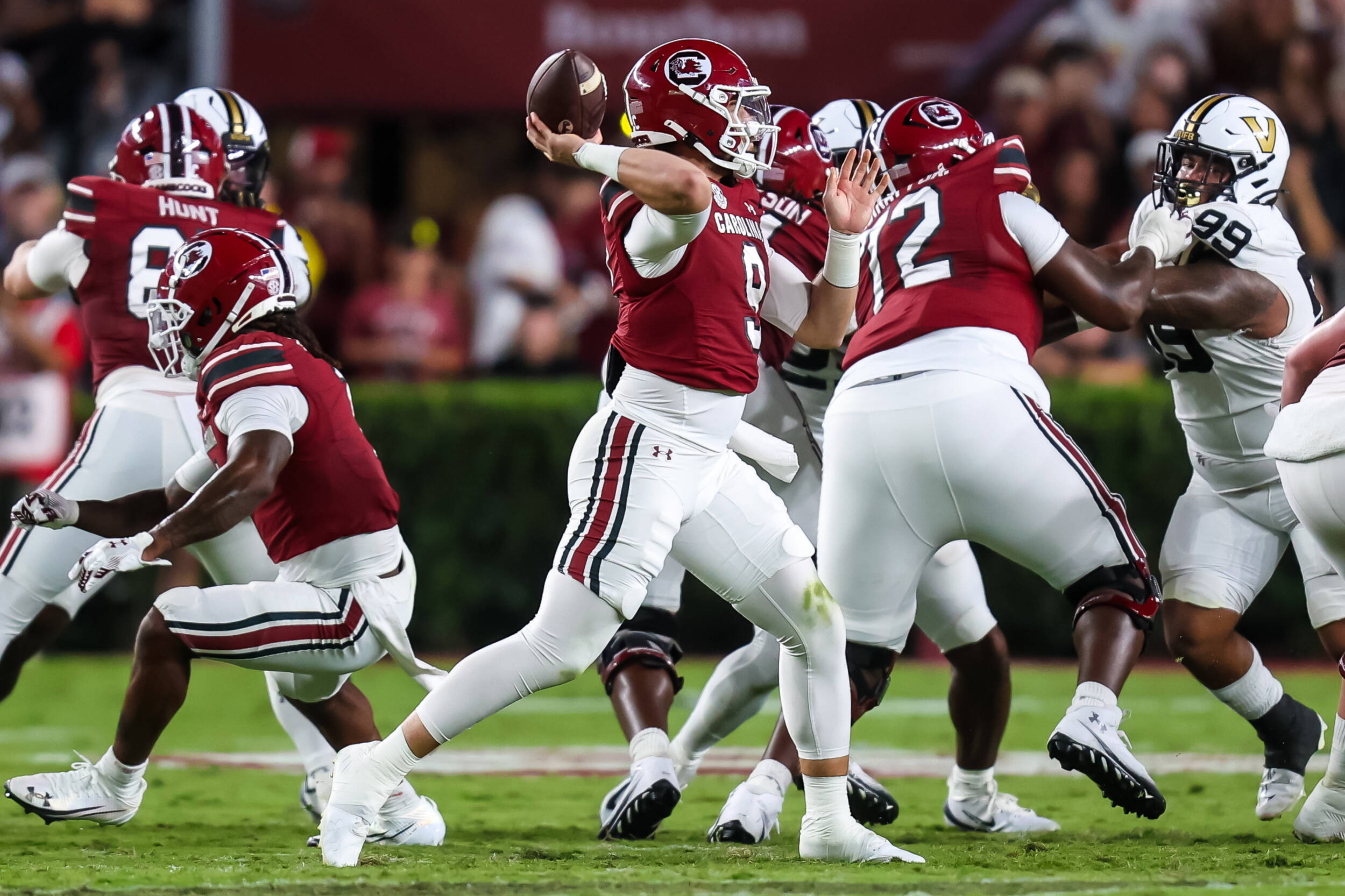 Football Falls to Vanderbilt Saturday Night