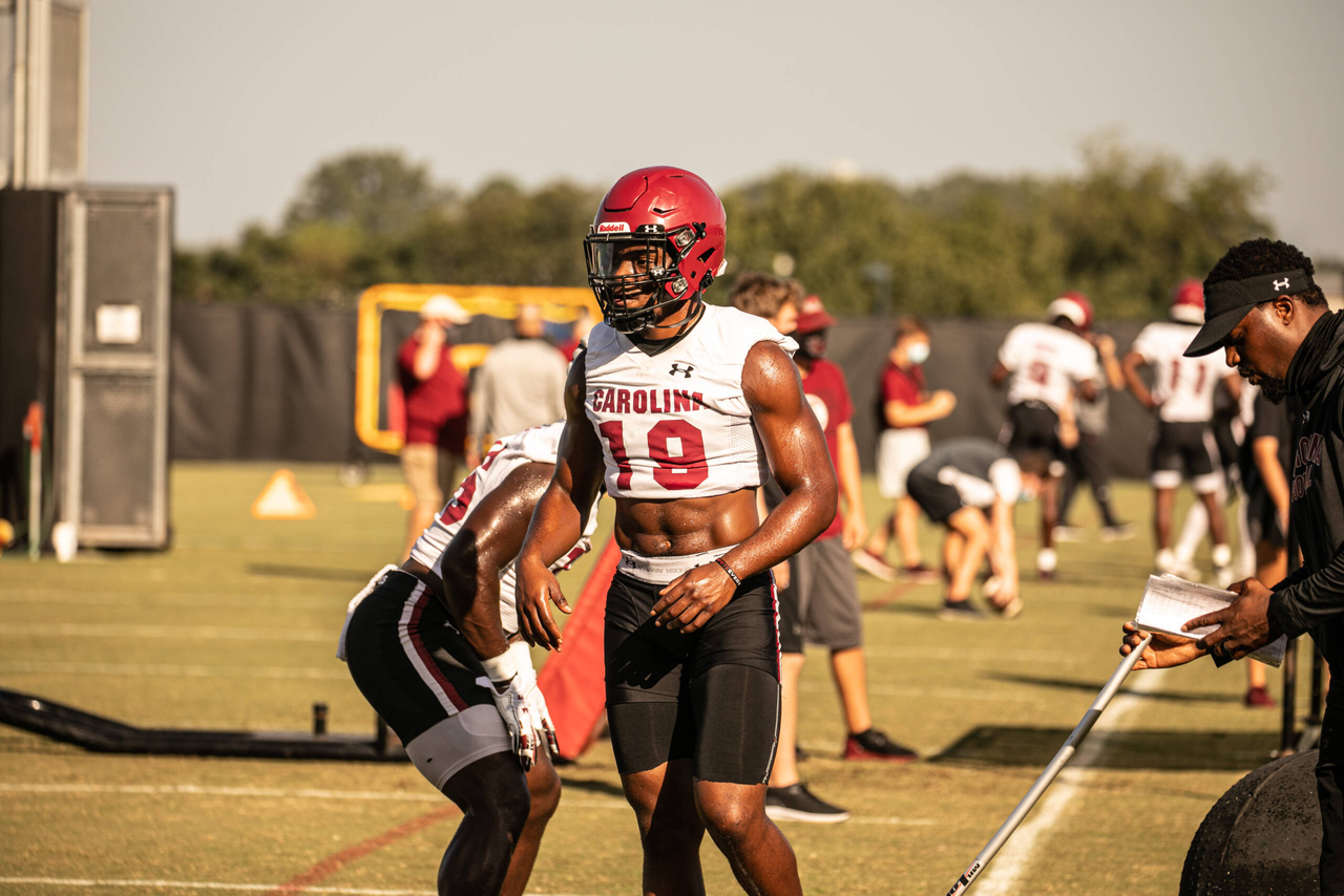 Brad Johnson (19) | Thursday, Sept. 3, 2020 | Ken & Cyndi Long Football Operations Center | Columbia, S.C. | Photos by South Carolina Athletics