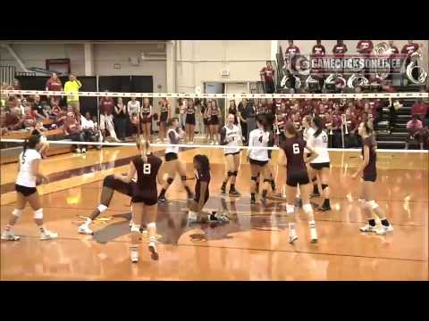 Gamecock Volleyball Knocks Off Texas A&M - 2013