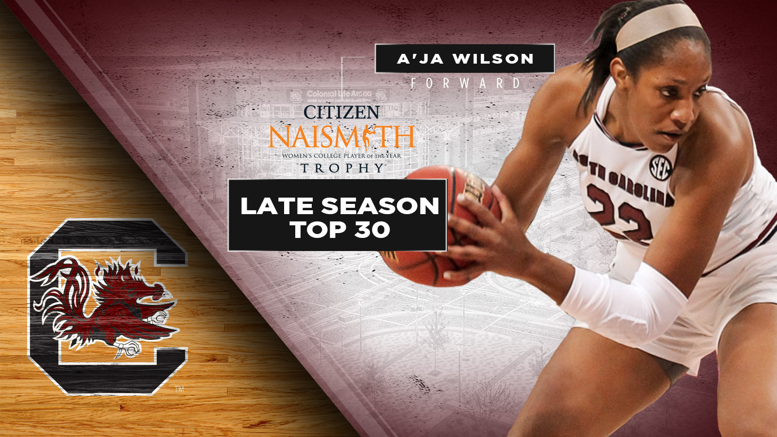 Wilson Named To Naismith Trophy Late Season Team