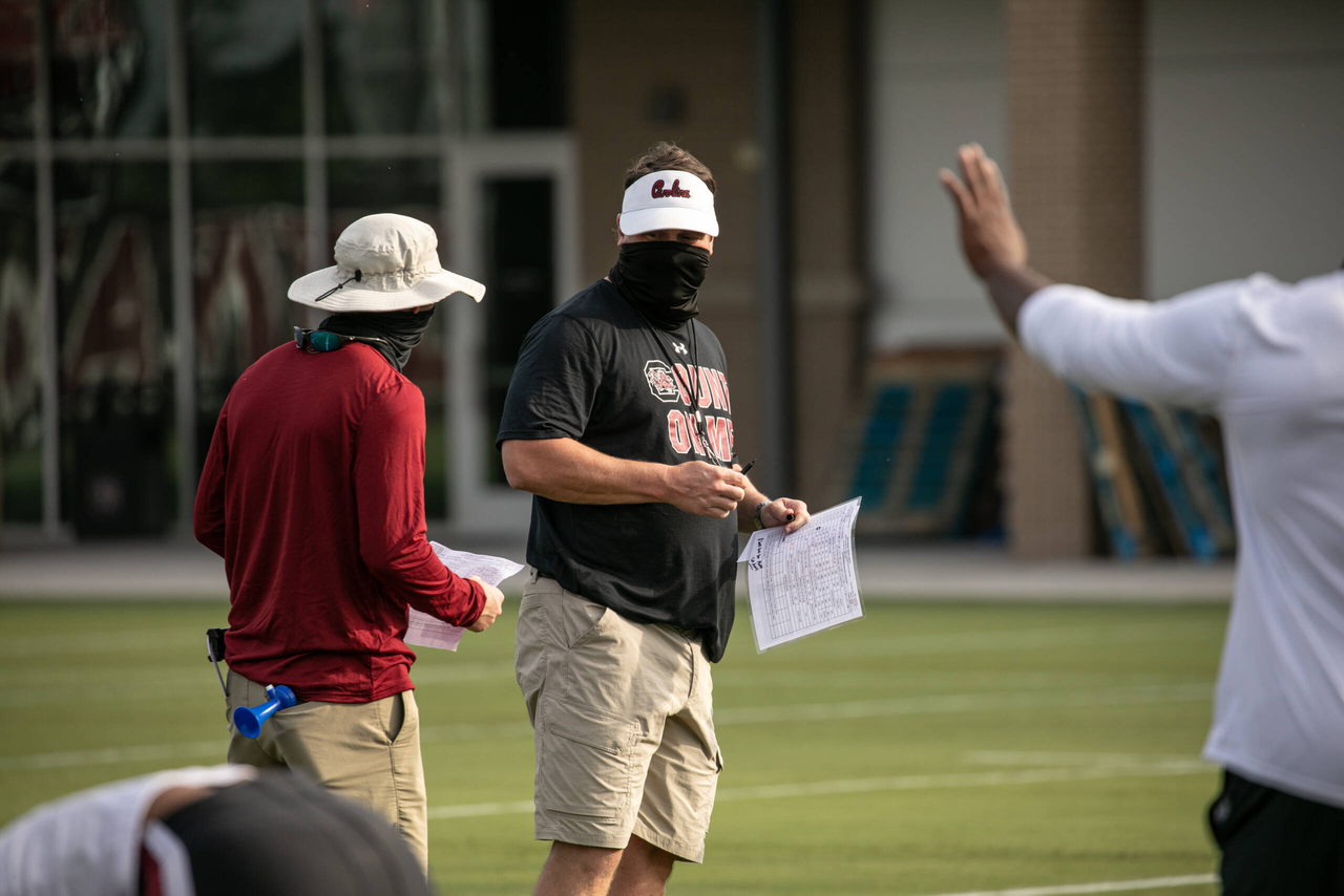 Tuesday, Aug. 18, 2020 | Ken & Cyndi Long Football Operations Center | Columbia, S.C. | Photos by South Carolina Athletics