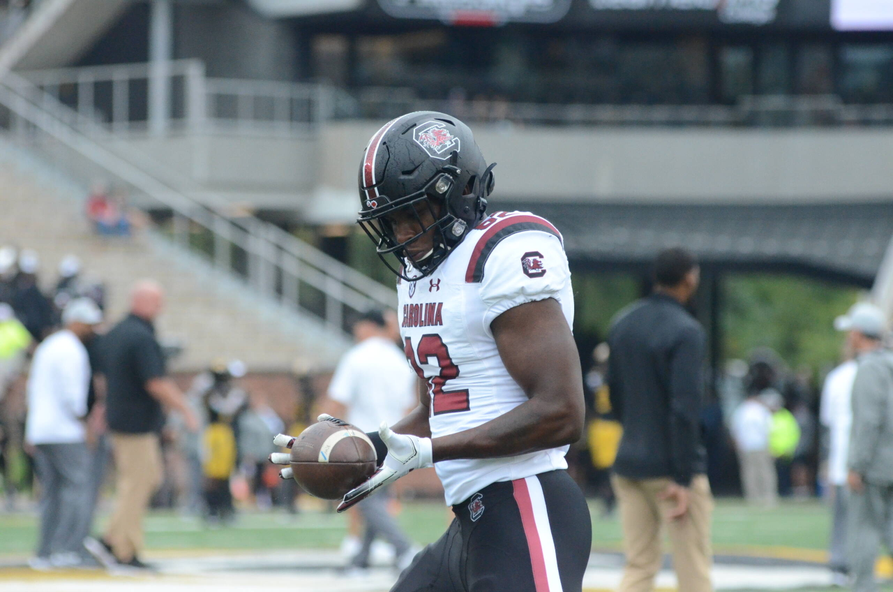 KeShawn Toney (82) at Missouri (Sept. 21, 2019)