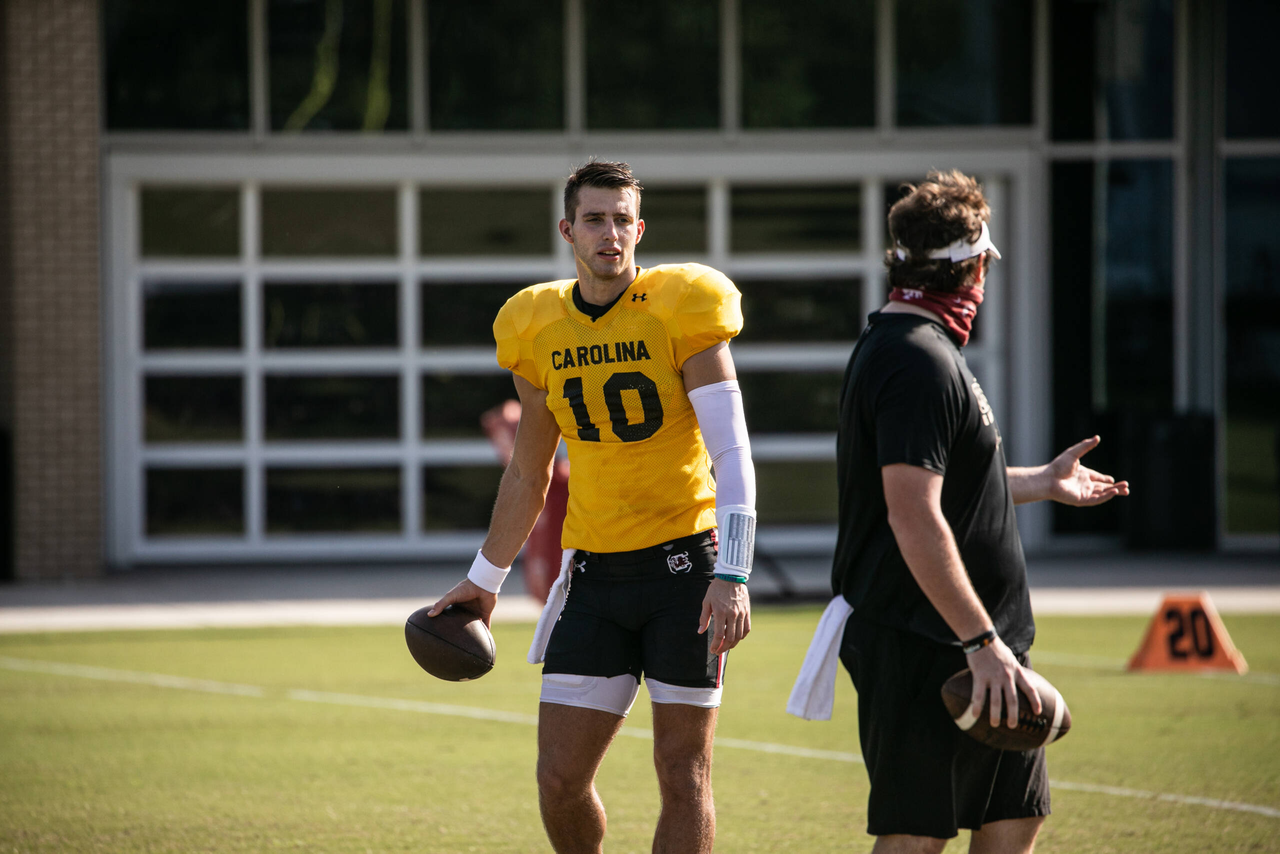 Jay Urich (10) | Thursday, Aug. 27, 2020 | Ken & Cyndi Long Football Operations Center | Columbia, S.C. | Photos by South Carolina Athletics