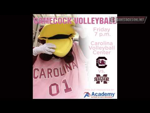 South Carolina Volleyball Dig Pink Promo - Oct. 24 vs. Miss. St. 7:00 pm