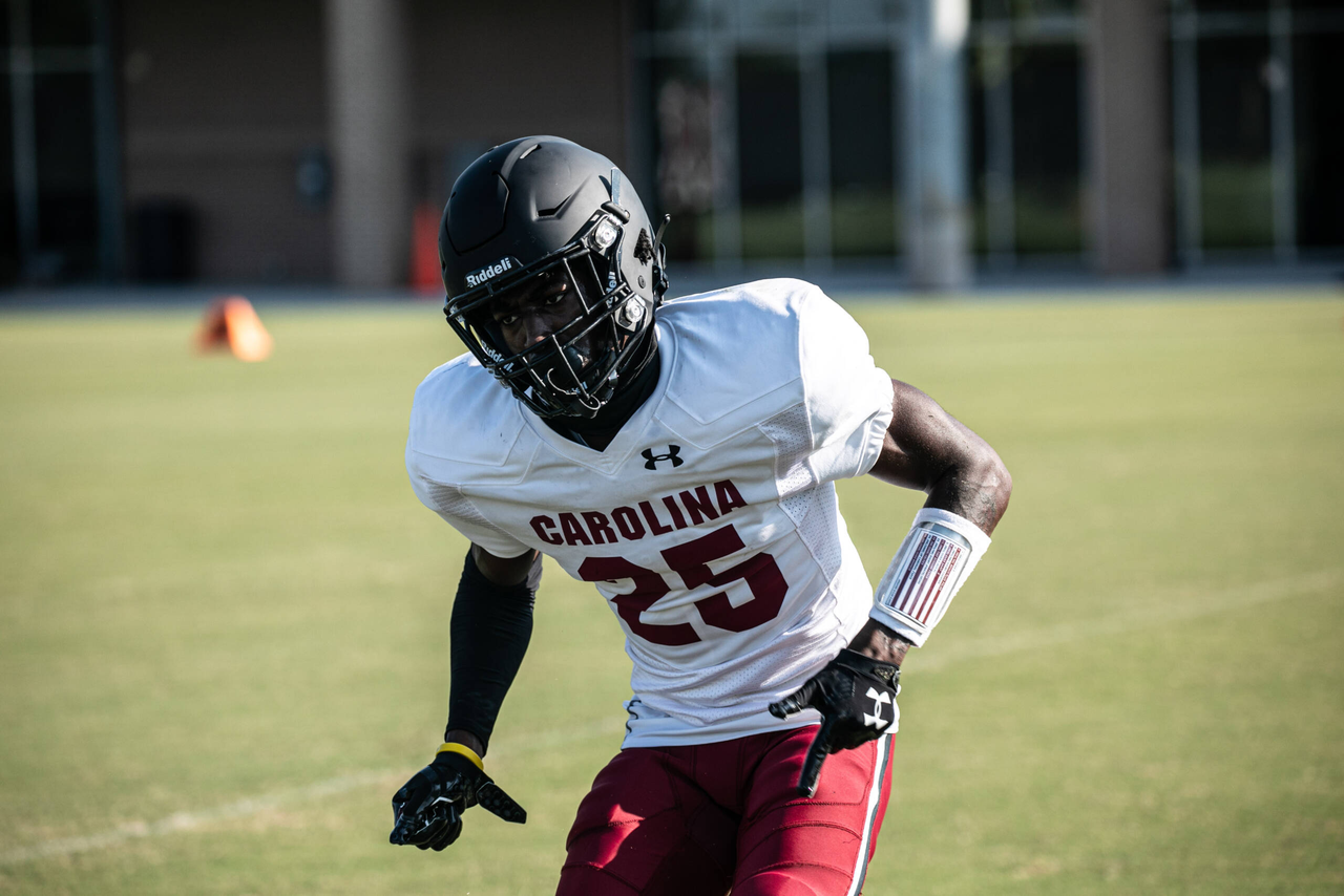 O'Donnell Fortune (25) | Tuesday, Sept. 8, 2020 | Ken & Cyndi Long Football Operations Center | Columbia, S.C. | Photos by South Carolina Athletics