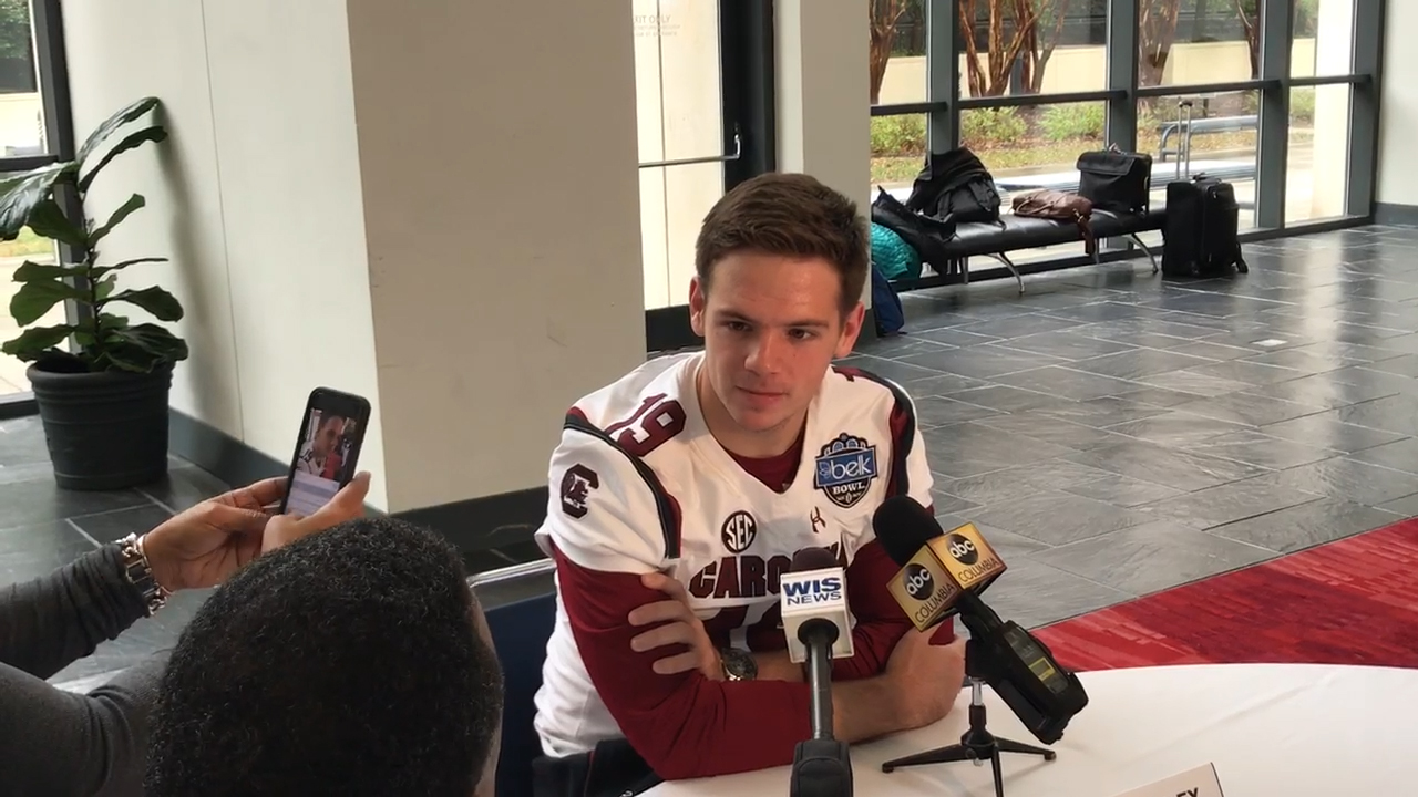 12/28/18 - Jake Bentley Media Availability