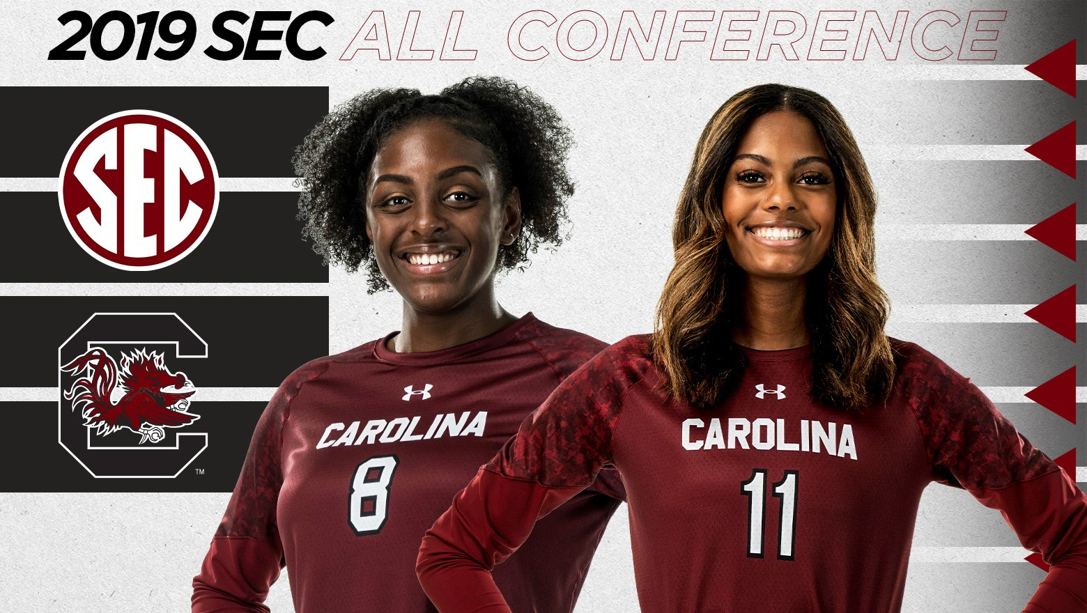 Shields and Robinson Earn All-SEC Honors