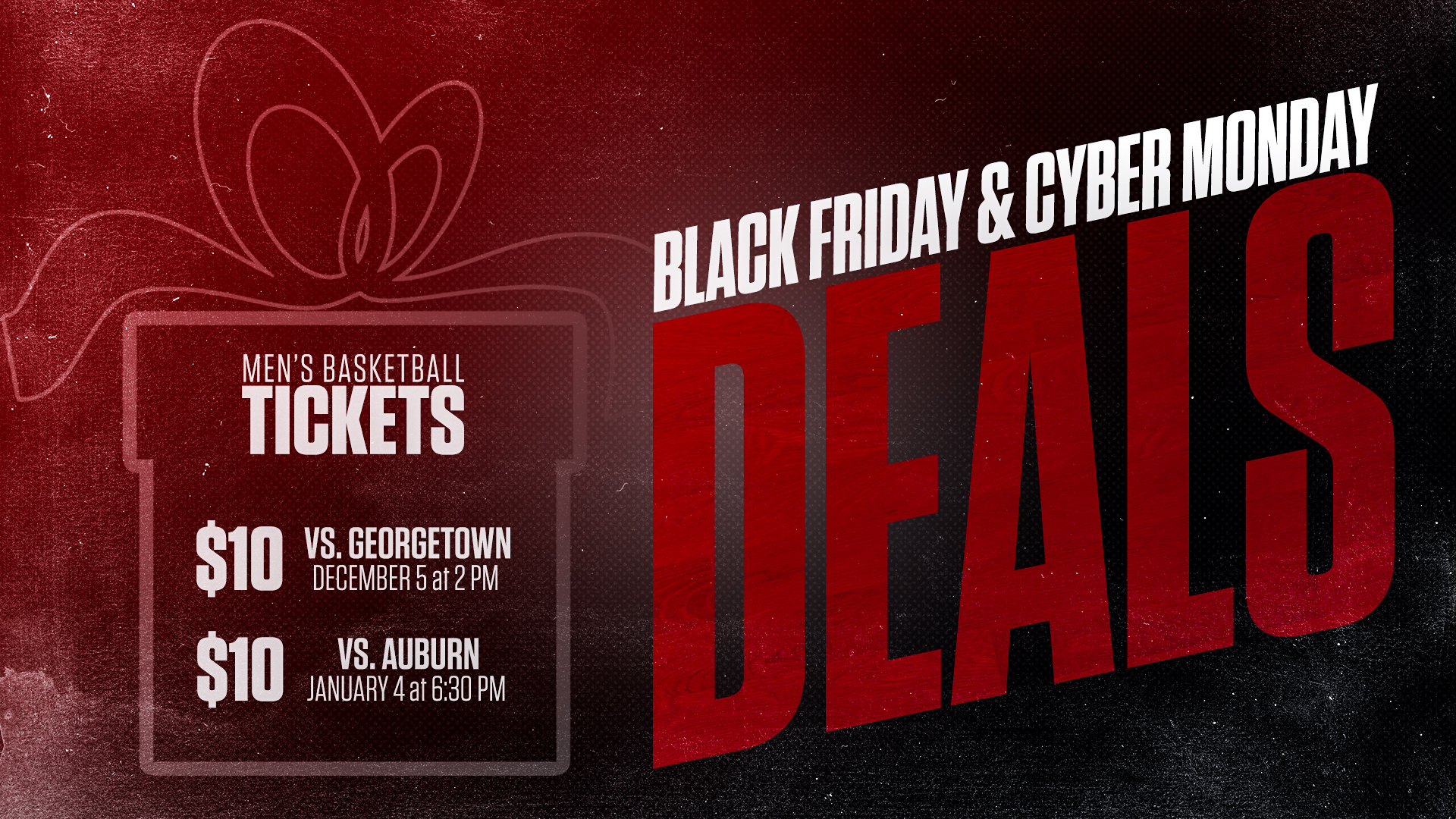Give the gift of men’s basketball tickets