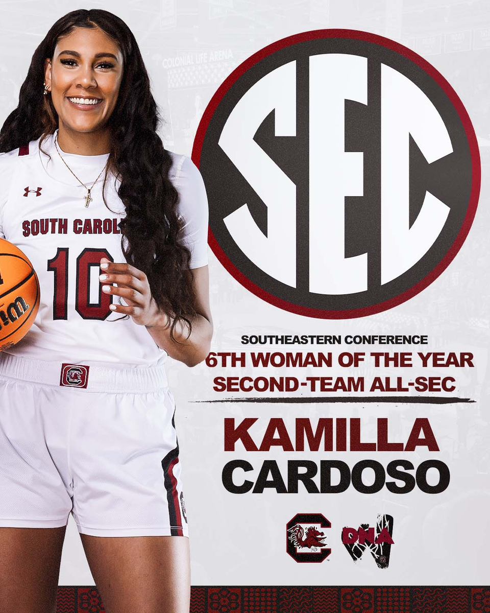 Kamilla Cardoso 2023 SEC Awards Graphic