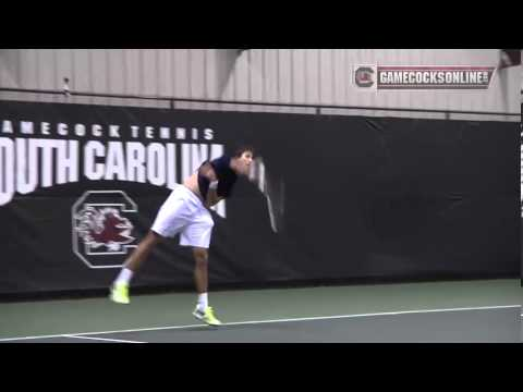 South Carolina Men's Tennis vs. Georgia Tech - 2013