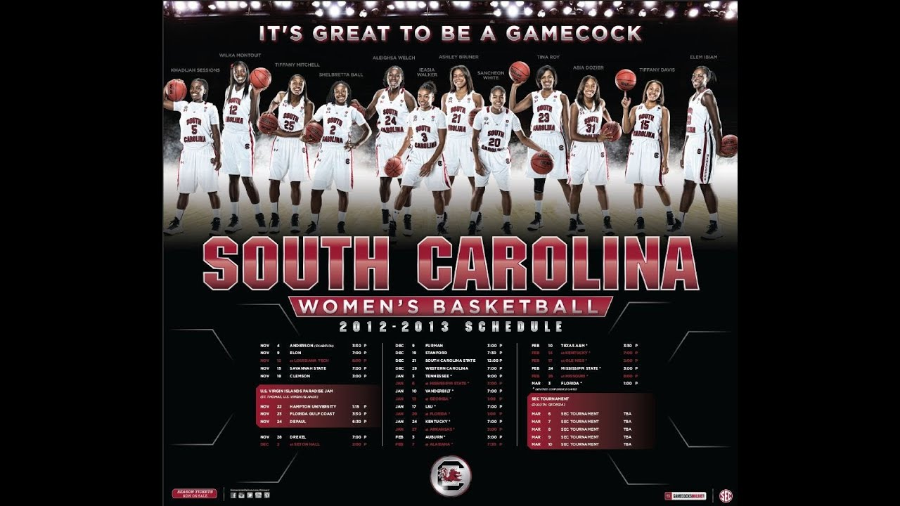 South Carolina Women's Basketball Intro Video - 2012-13