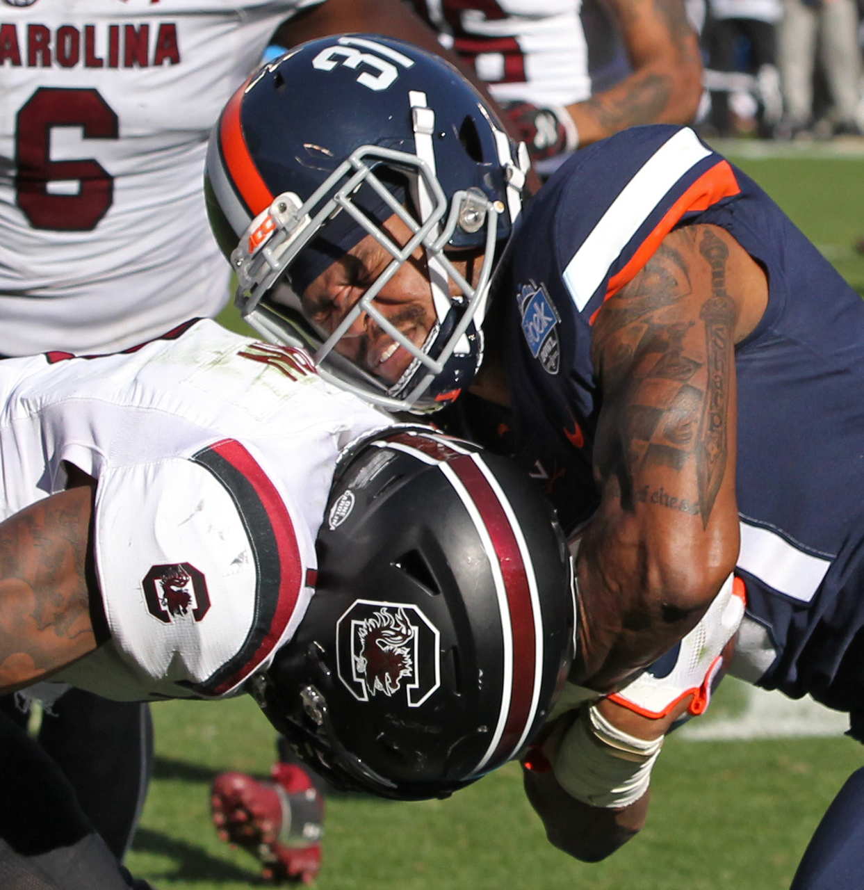 Jaycee Horn vs. Virginia (Dec. 29, 2018)