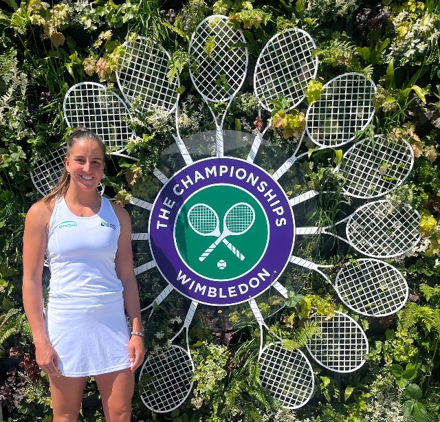Martins Concludes Wimbledon Run in Round of 16