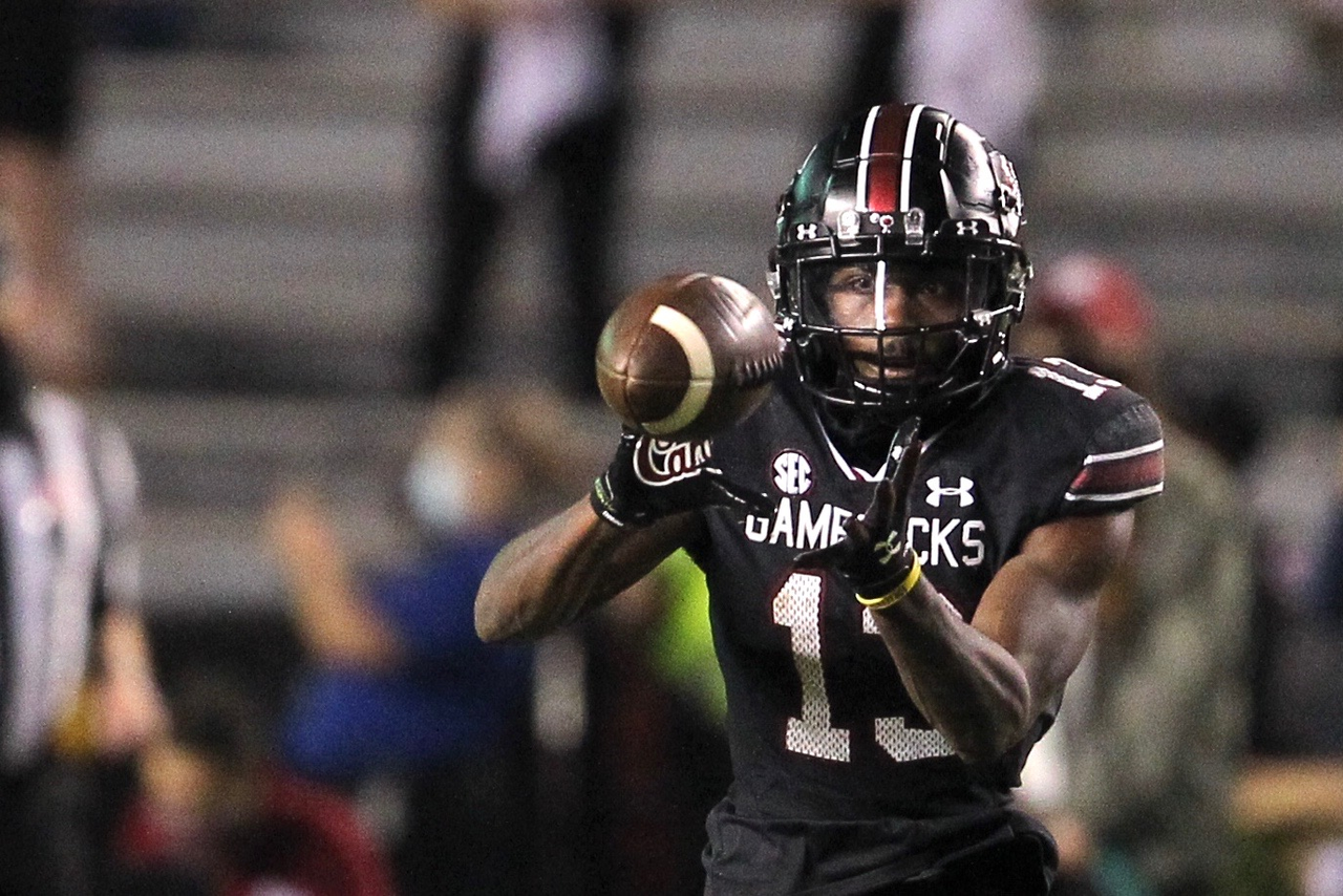 Shi Smith (13)  | Saturday, Sept. 26, 2020 | Williams-Brice Stadium | Columbia, S.C. | Photos by Travis Bell