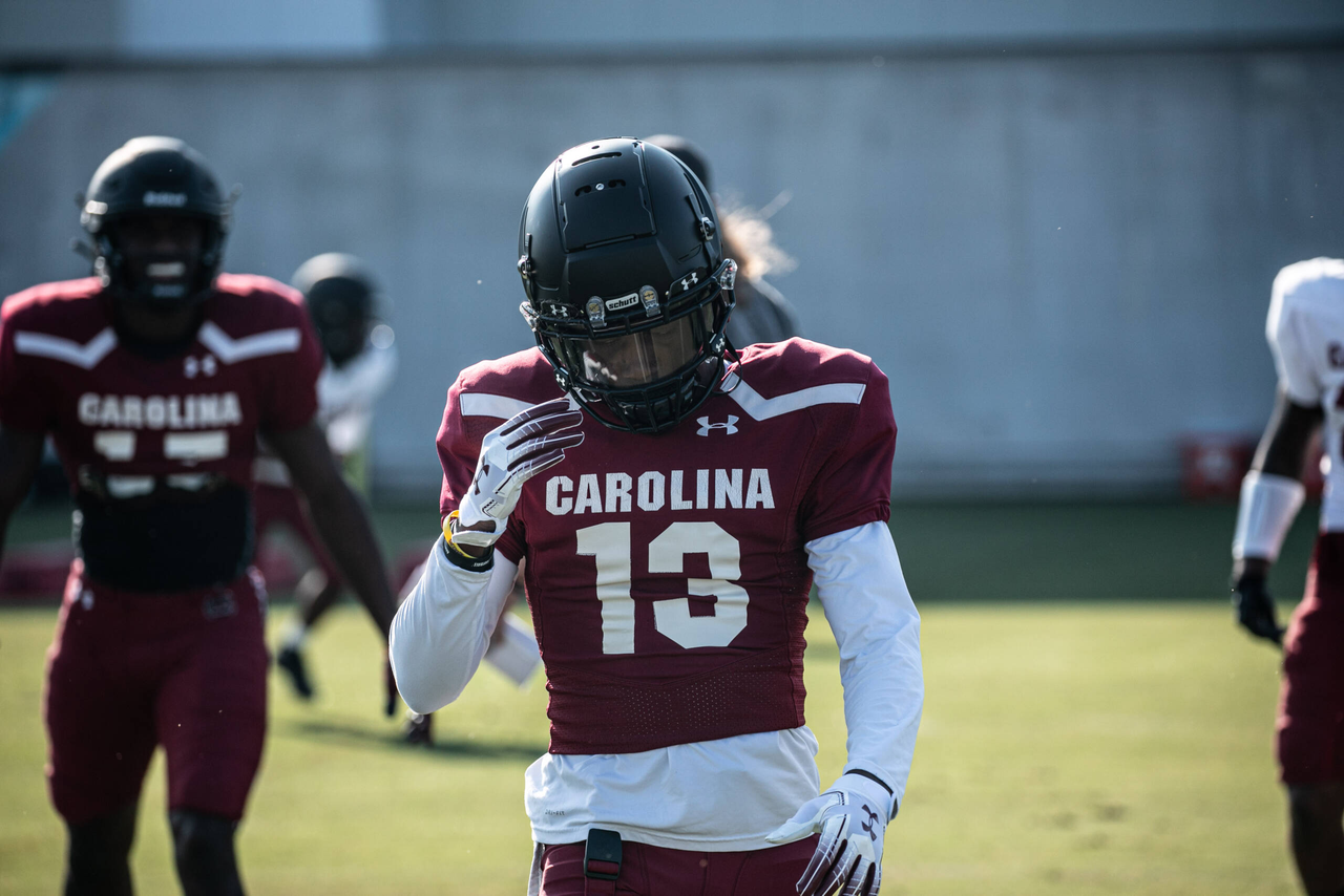Shi Smith (13) | Tuesday, Sept. 8, 2020 | Ken & Cyndi Long Football Operations Center | Columbia, S.C. | Photos by South Carolina Athletics