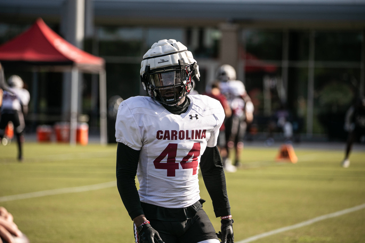 Sherrod Greene (44) | Thursday, Aug. 27, 2020 | Ken & Cyndi Long Football Operations Center | Columbia, S.C. | Photos by South Carolina Athletics