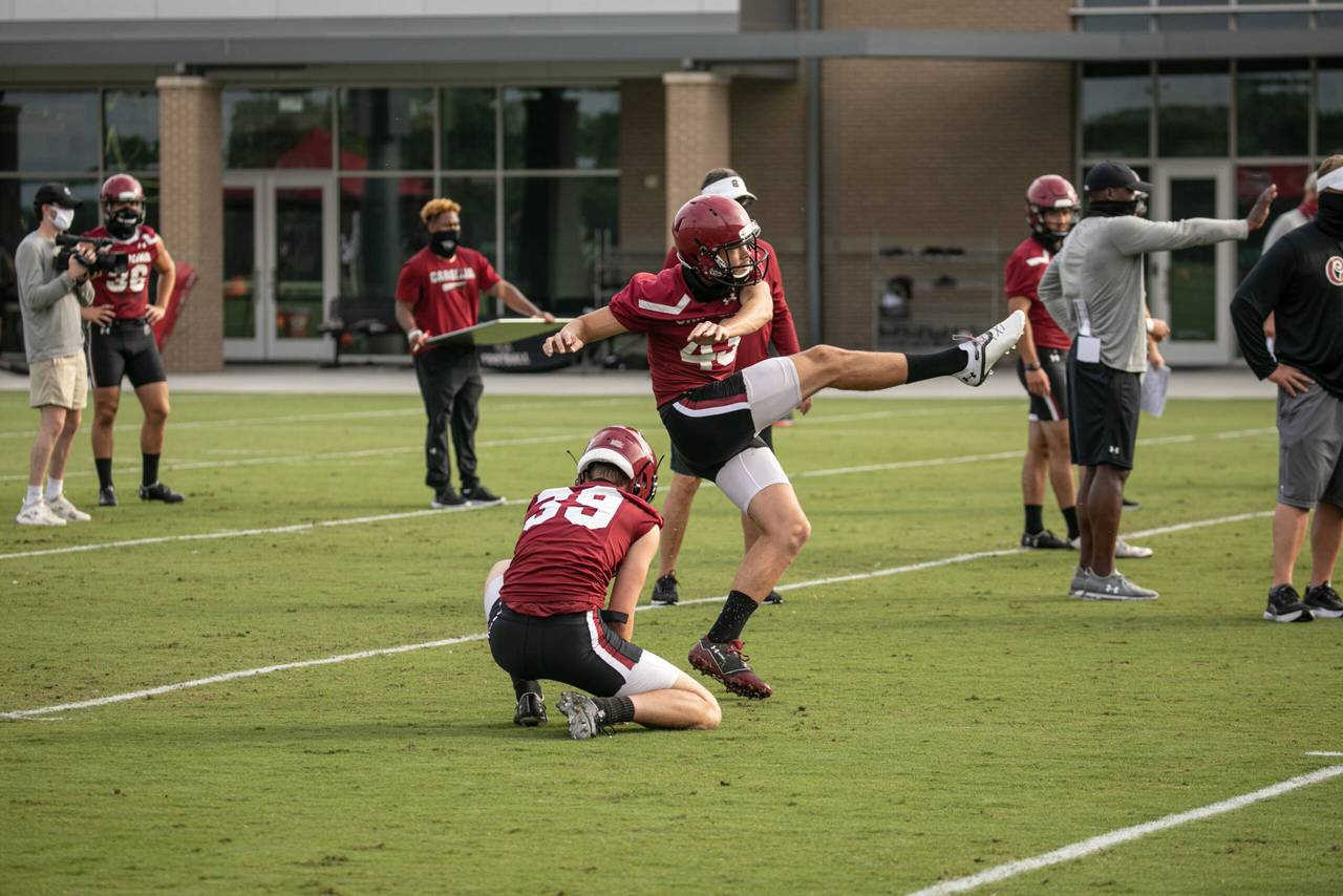 Tuesday, Aug. 18, 2020 | Ken & Cyndi Long Football Operations Center | Columbia, S.C. | Photos by South Carolina Athletics