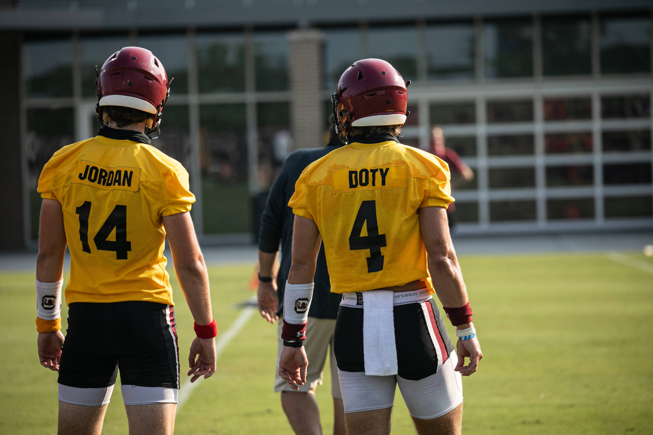 Luke Doty (4) | Wednesday, Aug. 19, 2020 | Ken & Cyndi Long Football Operations Center | Columbia, S.C. | Photos by South Carolina Athletics