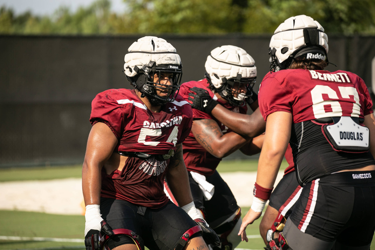 Jovaughn Gwyn (54) | Tuesday, Sept. 15, 2020 | Ken & Cyndi Long Football Operations Center | Columbia, S.C. | Photos by South Carolina Athletics