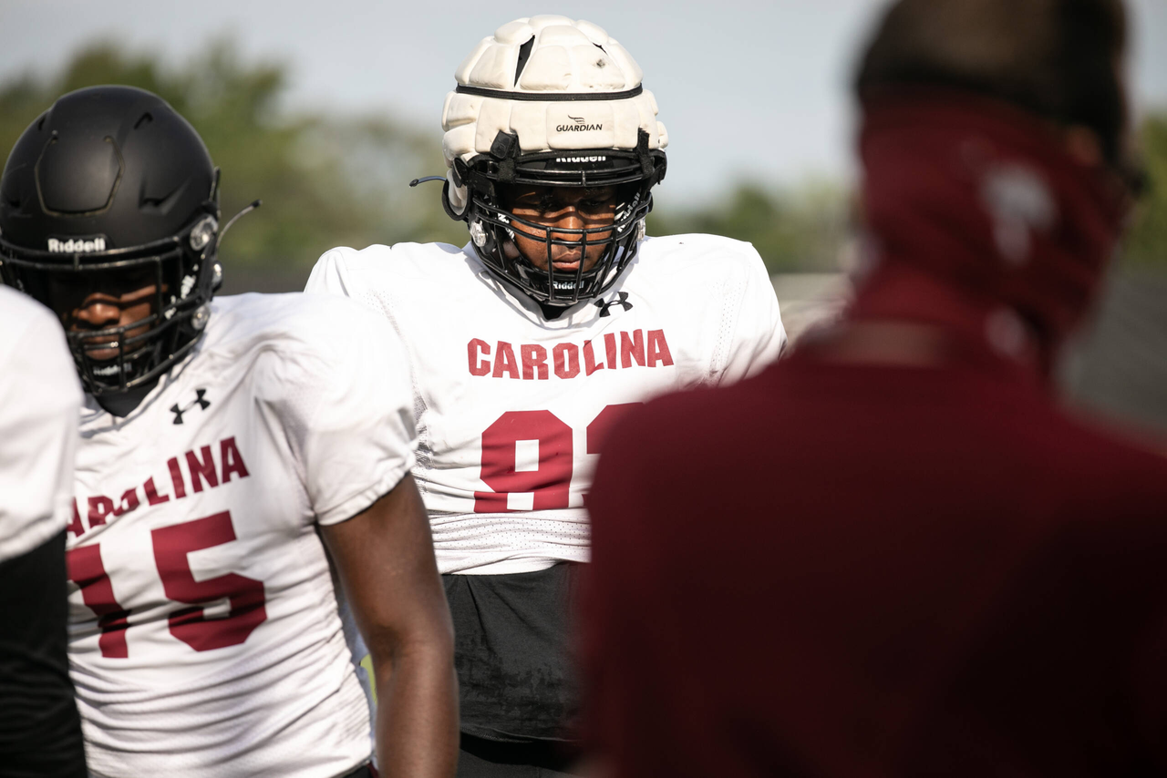 Joseph Anderson (93) | Tuesday, Sept. 15, 2020 | Ken & Cyndi Long Football Operations Center | Columbia, S.C. | Photos by South Carolina Athletics