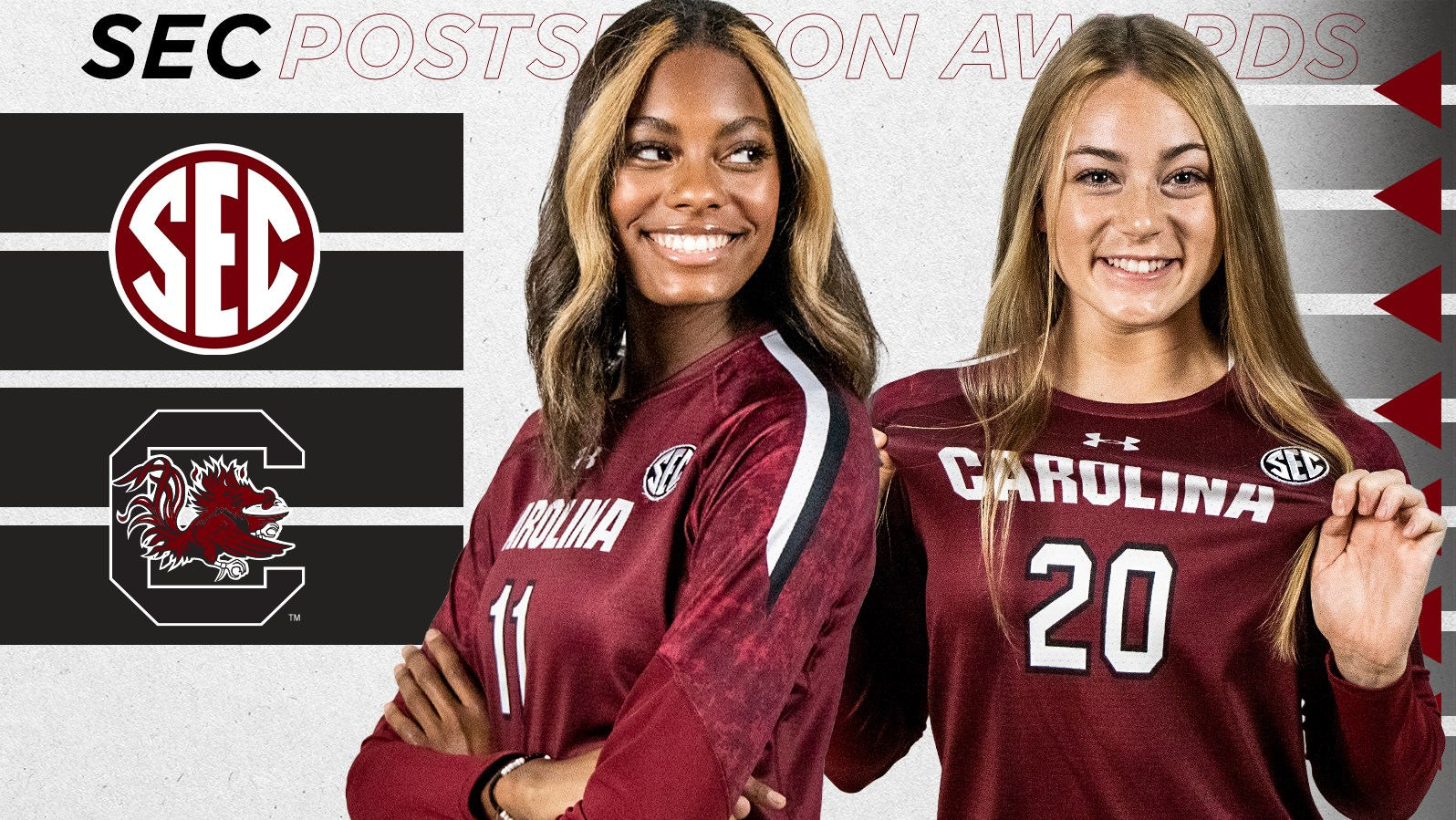 Robinson and Whitesides Collect Postseason Honors from SEC