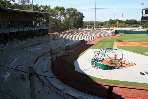 Baseball Stadium Construction (10/14/08)