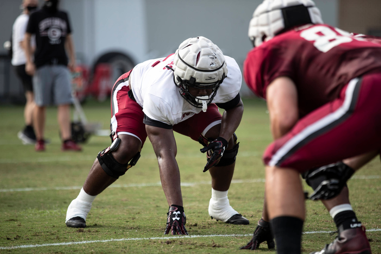 Kier Thomas (5) | Tuesday, Sept. 1, 2020 | Ken & Cyndi Long Football Operations Center | Columbia, S.C. | Photos by South Carolina Athletics