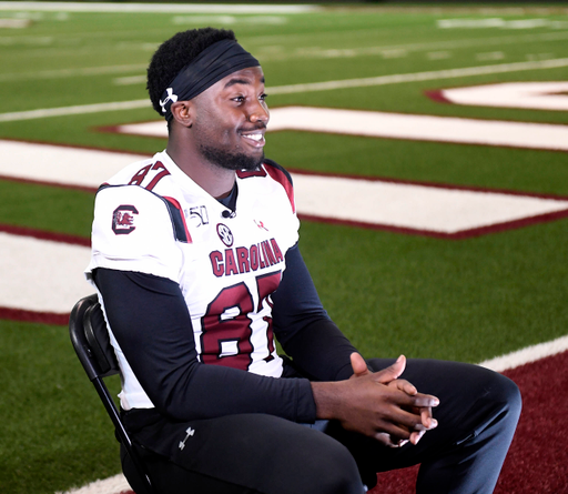 Kiel Pollard | Local Media Day | Aug. 1, 2019 | Jerri and Steve Spurrier Indoor Football Facility | Columbia, S.C.