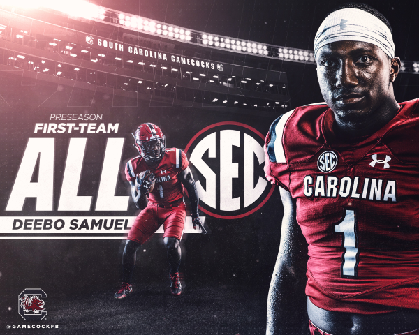 South Carolina Gamecocks on GamecockCentral.com - Touchdown Deebo Samuel!  USC 7 Akron 0