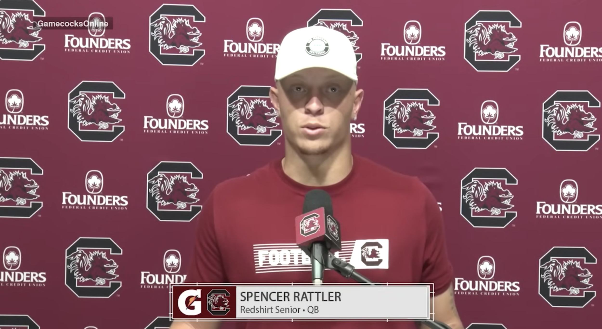 Football: Spencer Rattler News Conference