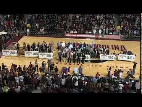 Legends Weekend Pre-Game Recognition - South Carolina Basketball