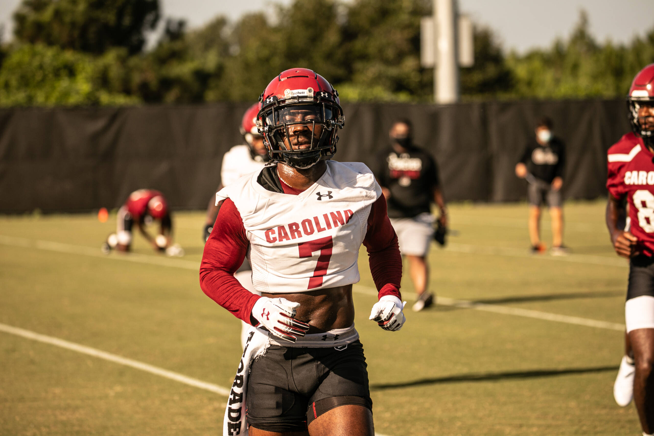 Jammie Robinson (7) | Thursday, Sept. 3, 2020 | Ken & Cyndi Long Football Operations Center | Columbia, S.C. | Photos by South Carolina Athletics