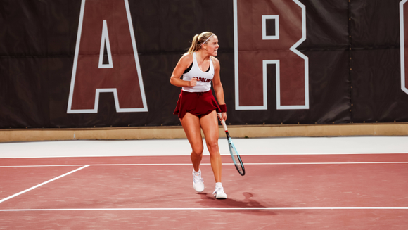 Women's Tennis Takes Down #21 Clemson in Late-Night Thriller