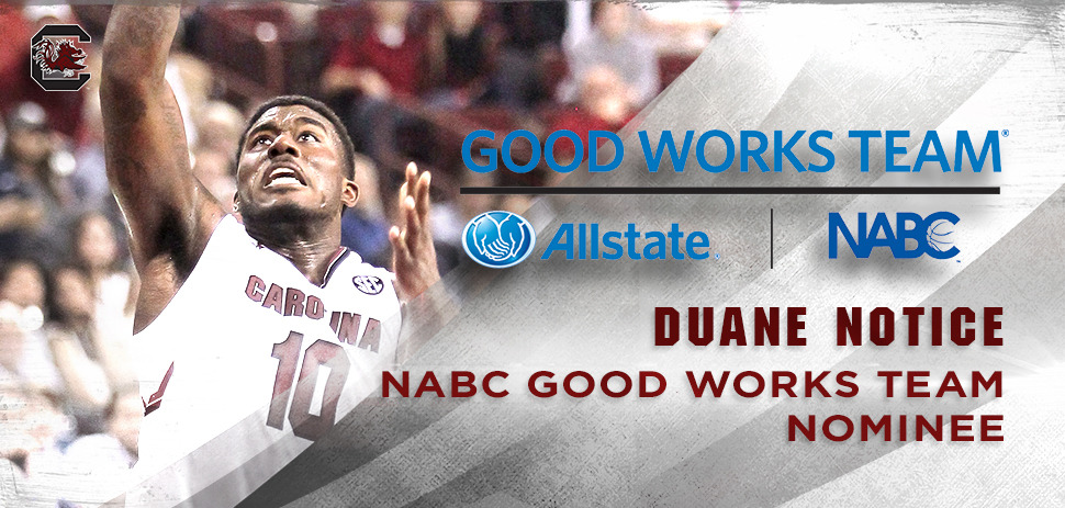 Notice Named NABC Good Works Team Nominee