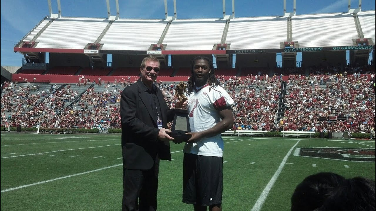 Garnet & Black Spring Game - Football Halftime Awards