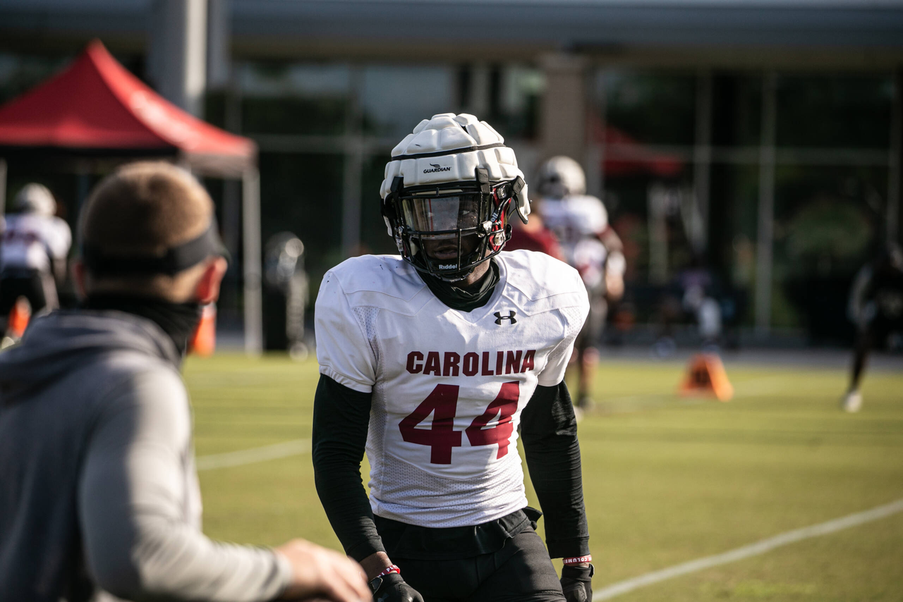 Sherrod Greene (44) | Thursday, Aug. 27, 2020 | Ken & Cyndi Long Football Operations Center | Columbia, S.C. | Photos by South Carolina Athletics