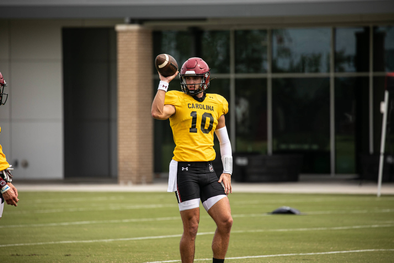 Jay Urich (10) | Saturday, Aug. 22, 2020 | Ken & Cyndi Long Football Operations Center | Columbia, S.C. | Photos by South Carolina Athletics