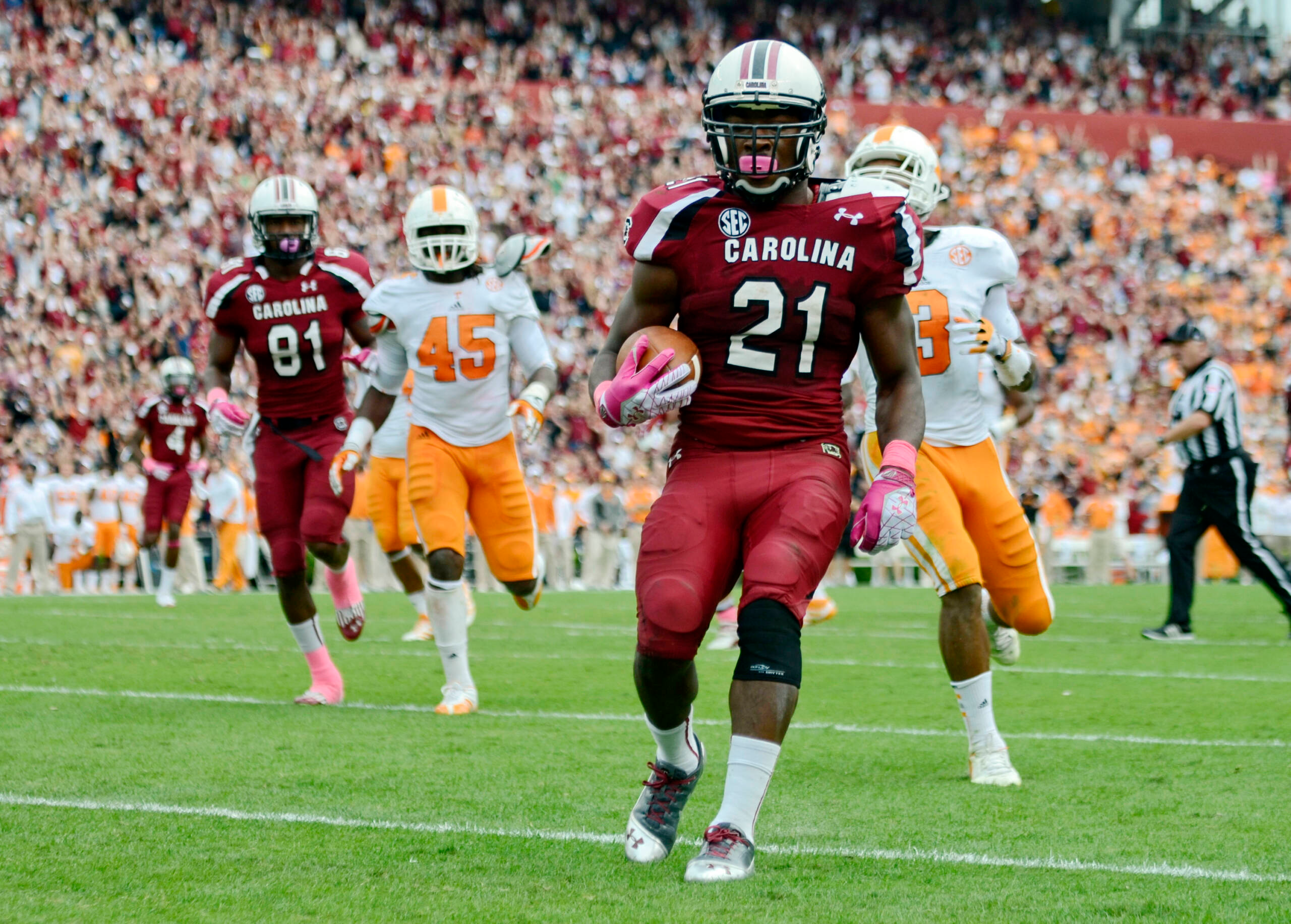 No. 17 South Carolina vs. Tennessee