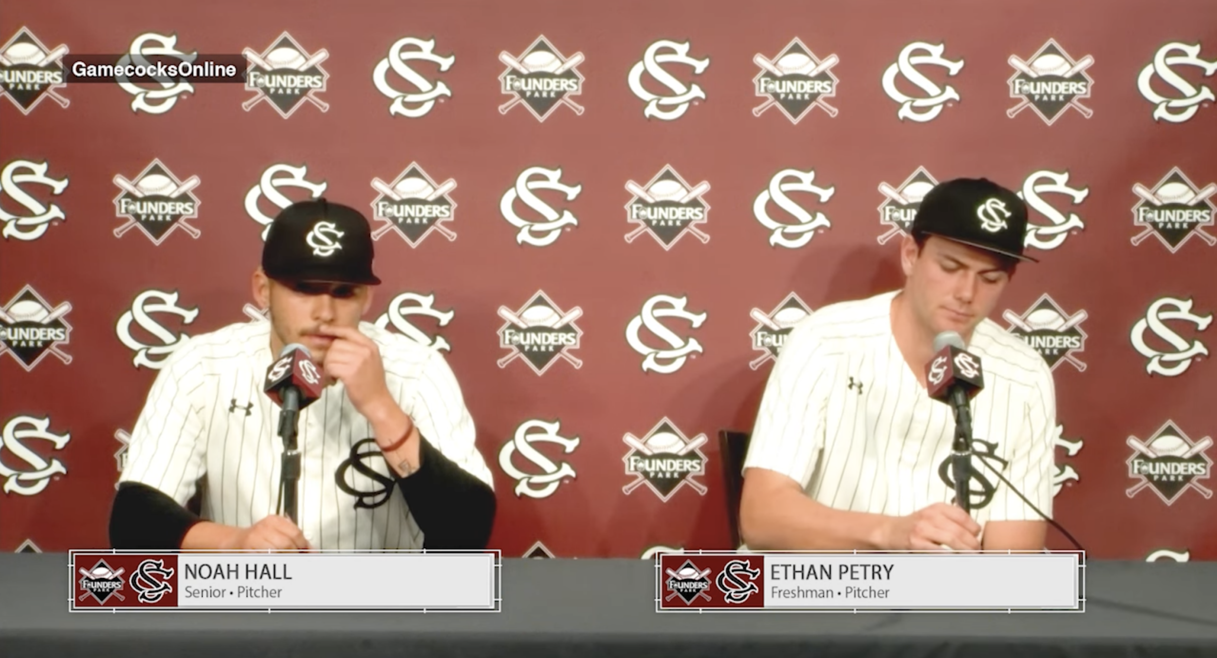 PostGame: (Penn) - Noah Hall and Ethan Petry News Conference