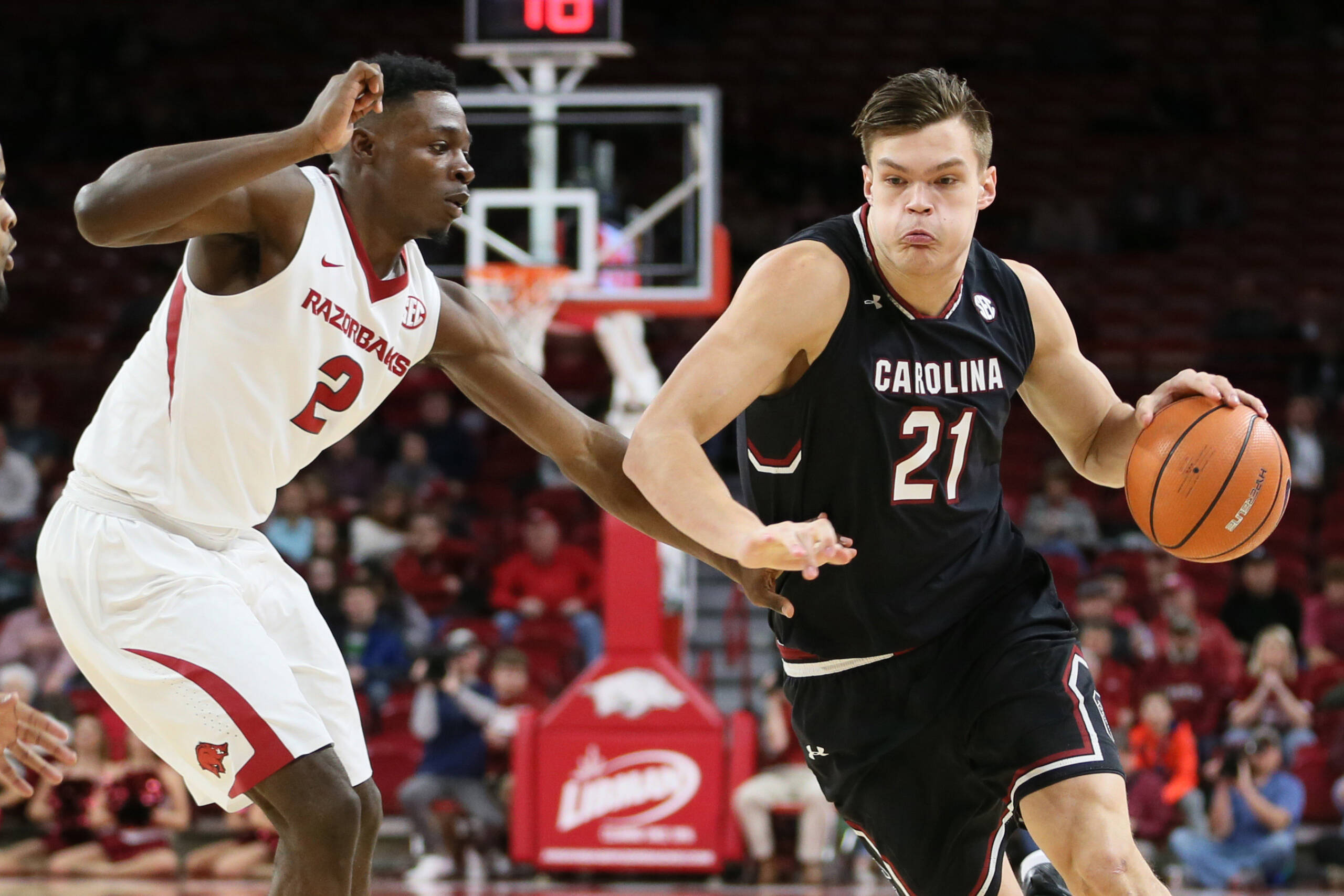 South Carolina vs. Arkansas (USATSI)