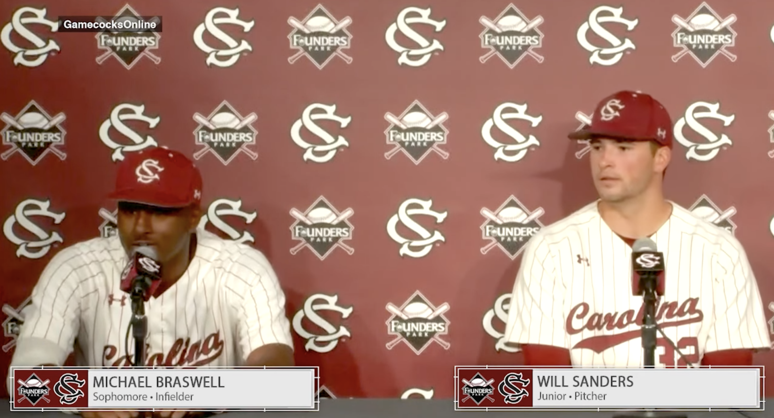 PostGame News Conference: Michael Braswell and Will Sanders - (Florida)