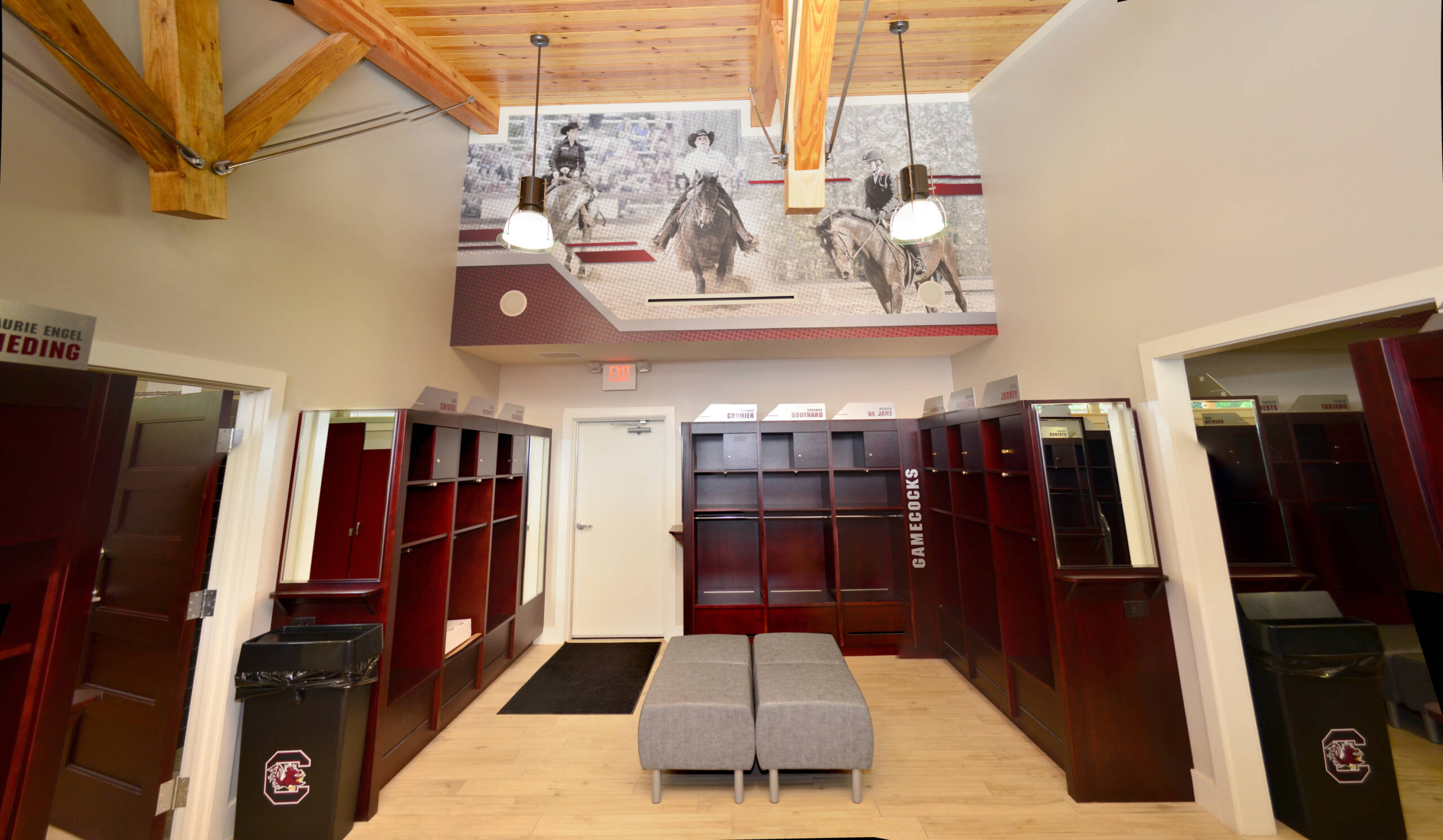 Equestrian Locker Room