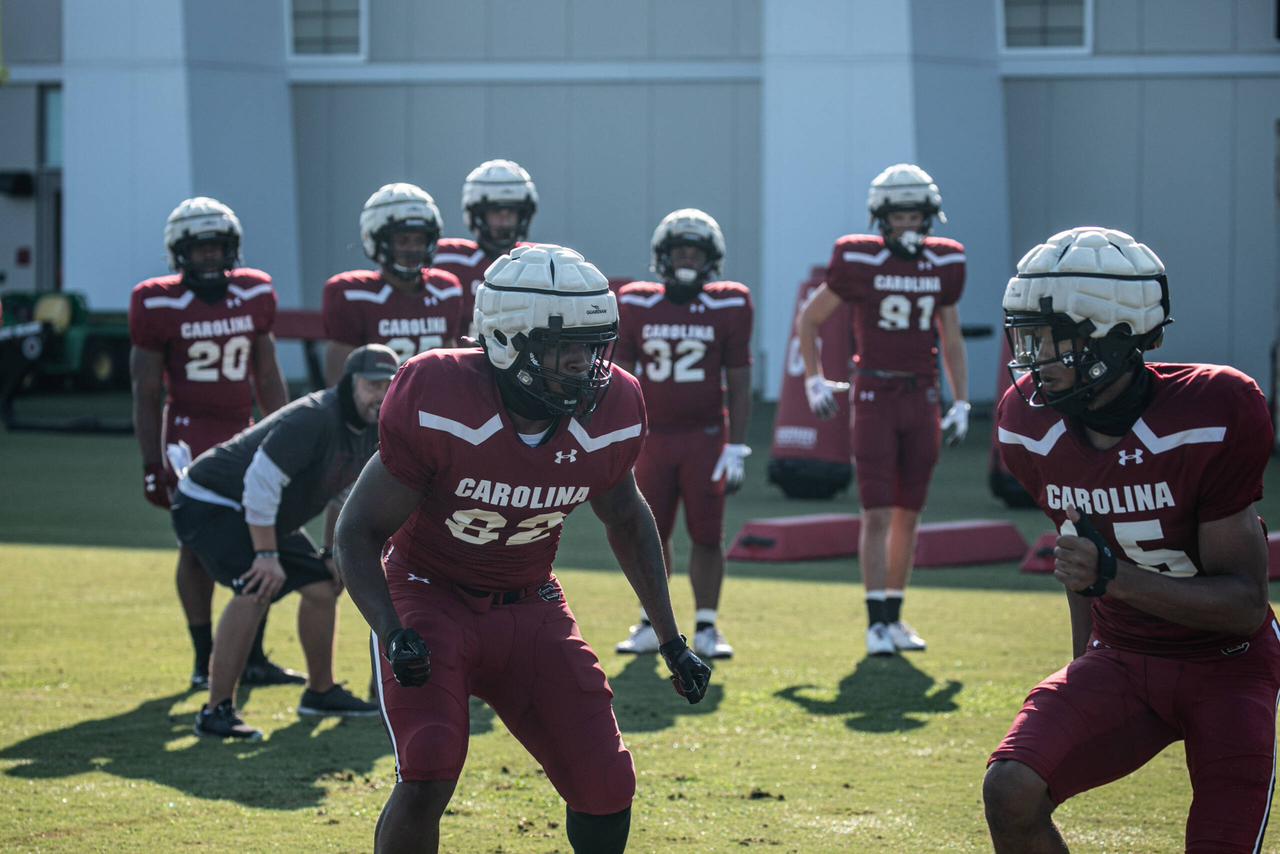 Keyshawn Toney (82) | Tuesday, Sept. 8, 2020 | Ken & Cyndi Long Football Operations Center | Columbia, S.C. | Photos by South Carolina Athletics