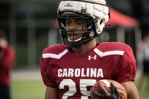 Rashad Amos (25) | Tuesday, Sept. 15, 2020 | Ken & Cyndi Long Football Operations Center | Columbia, S.C. | Photos by South Carolina Athletics