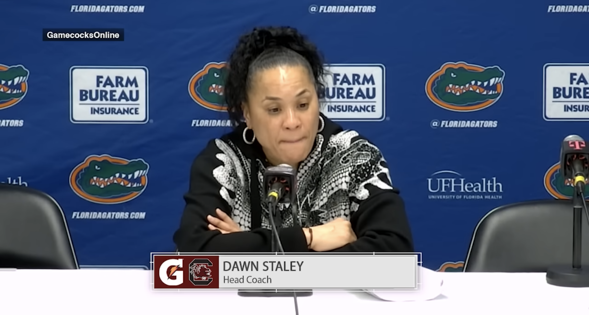 WBB PostGame News Conference: Dawn Staley - (Florida)