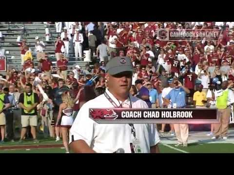 Chad Holbrook - Celebrity Starter - South Carolina vs. North Carolina