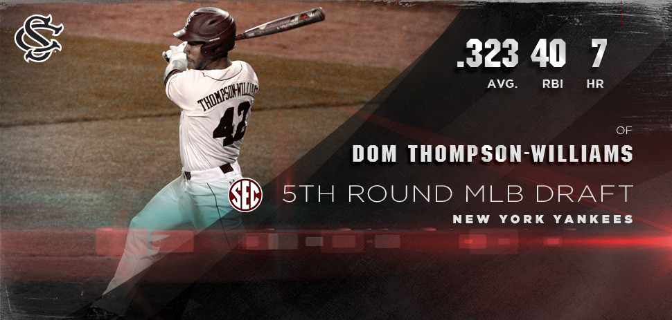 Thompson-Williams Selected By Yankees In 5th Round Of 2016 MLB Draft