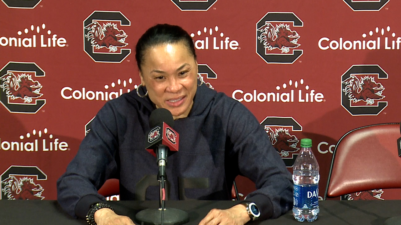 1/13/22 - Dawn Staley on Texas A&M