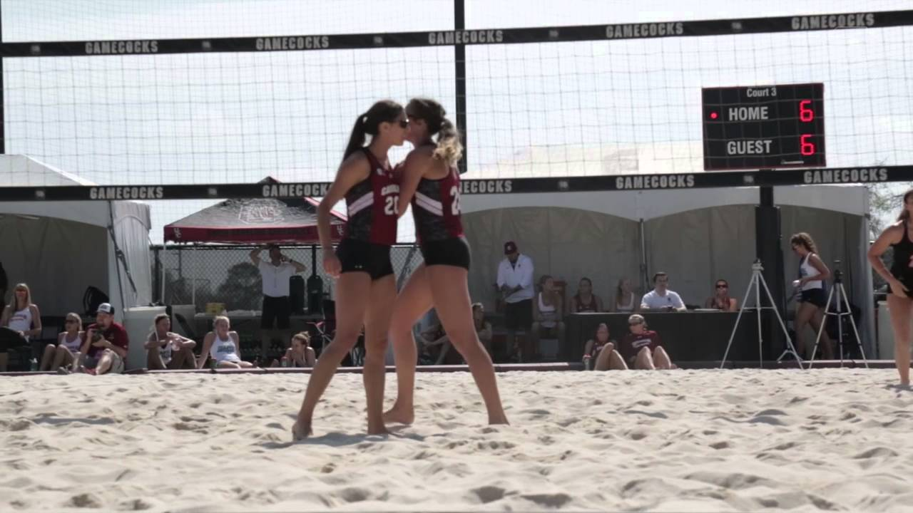 HIGHLIGHTS: Beach Volleyball vs. Mercer — 3/12/16