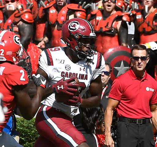 Bryan Edwards (89) at Georgia (Oct. 12, 2019)